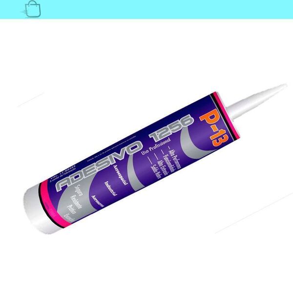 Selante Adesivo 1256 P-13 Premium Sbrix 400g Branco