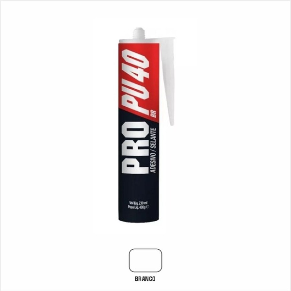 Selante Adesivo PRO PU40 SOUDAL 400g - BRANCO