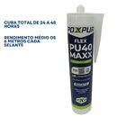 Selante Pu 40  Branco Flex Maxx Construção 400g - Poxpur
