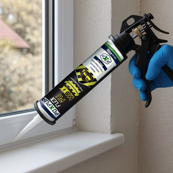 Selante Pu 40 Preto Flex Maxx Construção 400g - Poxpur