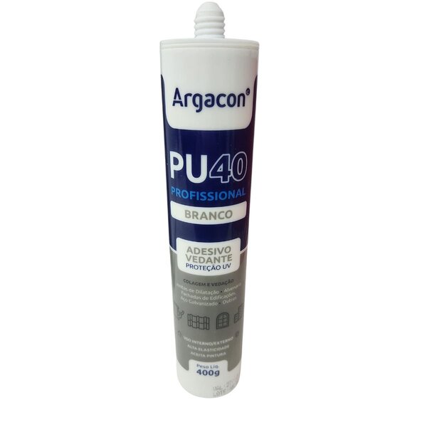 Selante Pu 40 Profissional Branco 400g - Argacon