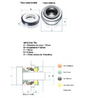 Selo Mecânico 12 mm Tipo-02 Viton Inpacom