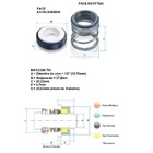 Selo Mecânico 1/2" Tipo-01 Viton Inpacom