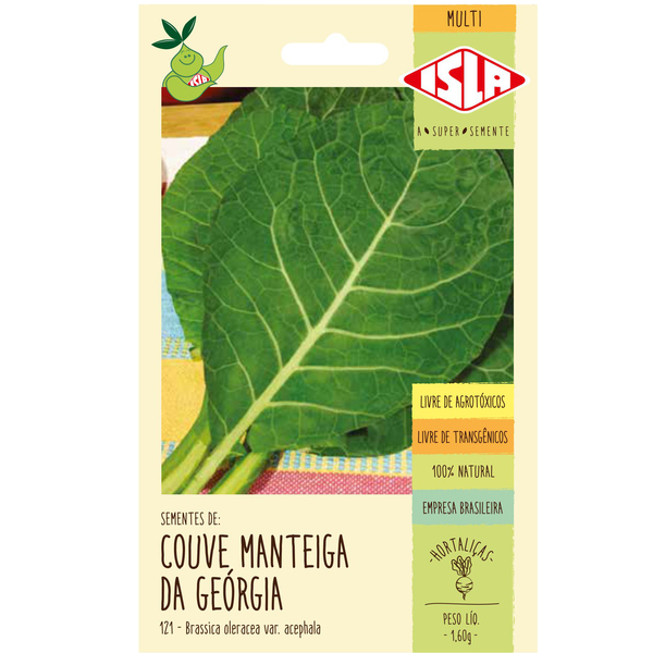 Semente Couve Manteiga da Georgia 1,60g