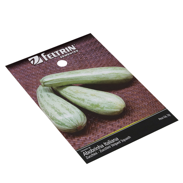 Semente de Abobrinha Caserta Italiana 2g Feltrin