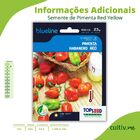 Semente De Pimenta Habanero Red Blueline Topseed