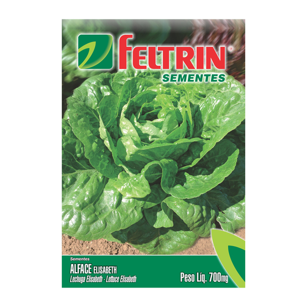Semente Feltrin Alface Elizabeth - Com 25un