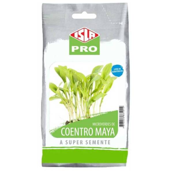 Sementes Brotos Microverdes De Coentro Maya (100g) Isla