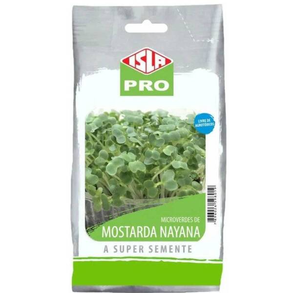 Sementes Brotos Microverdes De Mostarda Nayana (500g) Isla