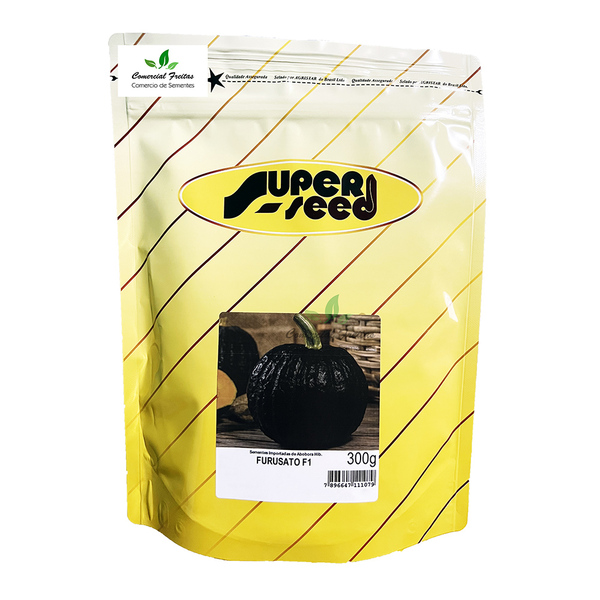 Sementes De Abóbora Híbrida Furusato F1 Pcte C/ 300 Gramas