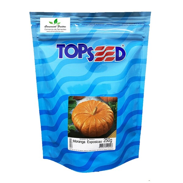 Sementes De Abóbora Moranga Exposição Pcte C/ 250 Gramas