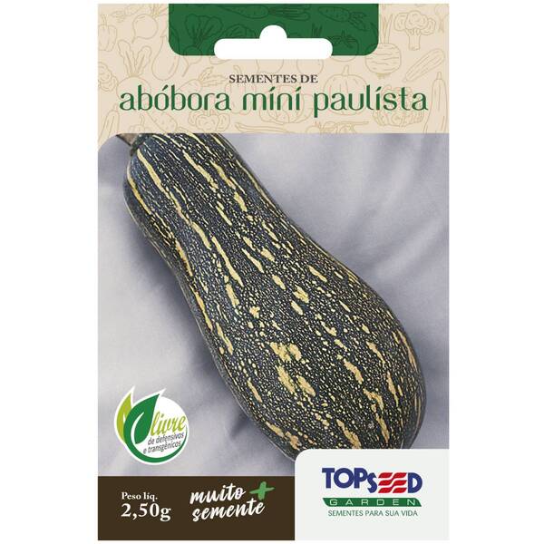 Sementes De Abóbora Paulista (mini) Topseed