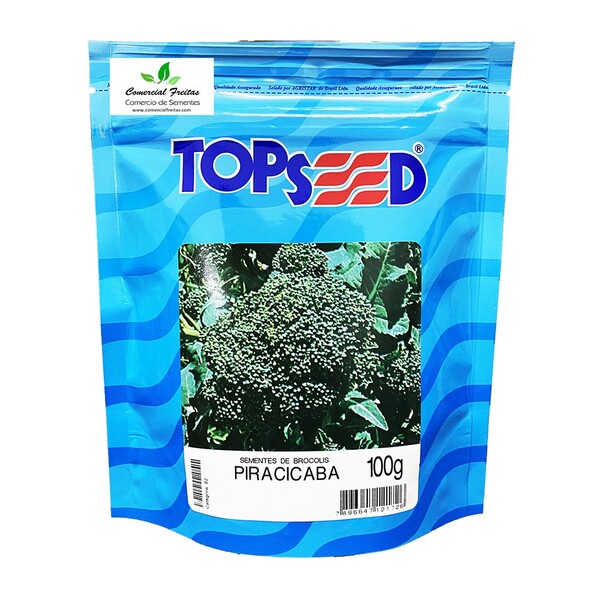 Sementes De Brócolis Piracicaba Pcte C/ 100 Gramas
