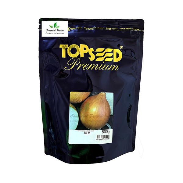 Sementes De Cebola Br 25 Pcte C/ 500 Gramas