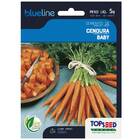 Sementes De Cenoura Baby Blueline Topseed