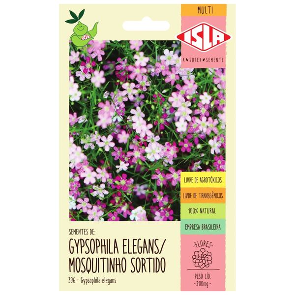 Sementes De Gypsophila Elegans / Mosquitinho (sortido) Isla