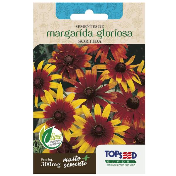 Sementes De Margarida Gloriosa (sortida) Topseed