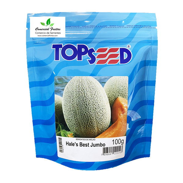 Sementes De Melão Hale's Best Jumbo Pcte C/ 100 Gramas