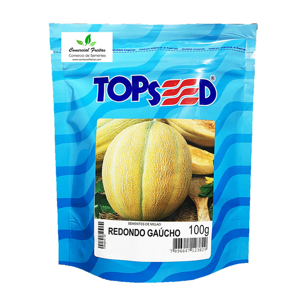 Sementes De Melão Redondo Gaúcho Pcte C/ 100 Gramas