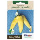 Sementes De Pimenta Amarela Comprida Topseed
