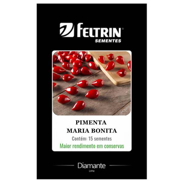 Sementes De Pimenta Maria Bonita (15 Sementes) Feltrin