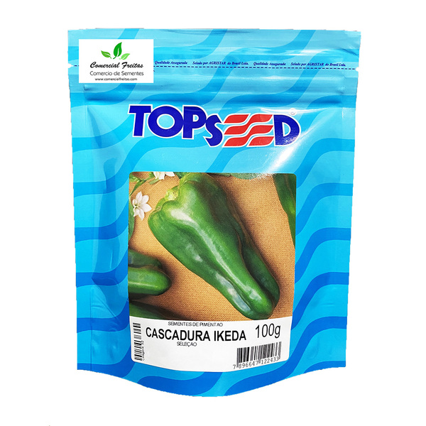 Sementes De Pimentão Cascadura Ikeda Seleção Pcte C/ 100 Gram