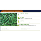 Sementes De Quiabo Híbrido Esmeralda F1 Pcte C/ 10.000 Sement