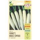 Sementes De Rabanete Branco Comprido Isla