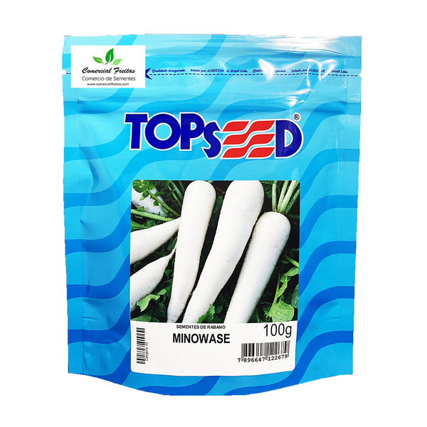 Sementes De Rabano Minowase Pcte C/ 100 Gramas