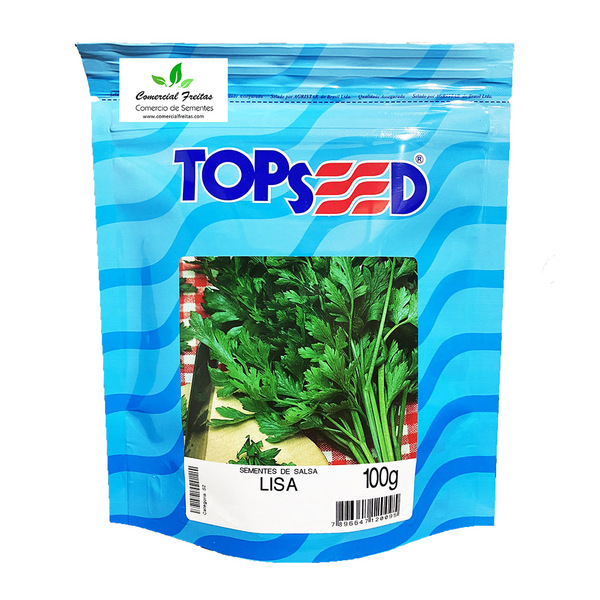 Sementes De Salsa Lisa Pcte C/ 100 Gramas