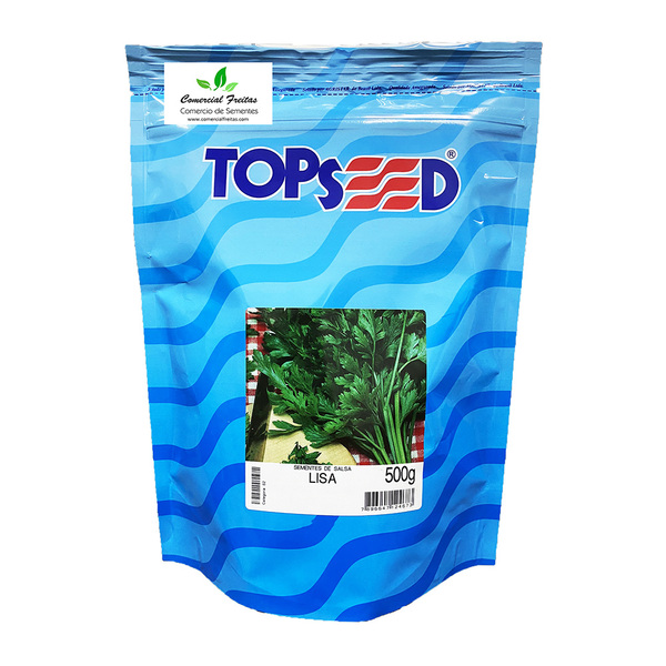 Sementes De Salsa Lisa Pcte C/ 500 Gramas