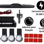 Sensor De Estacionamento De Embutir  Branco