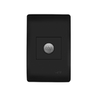 Sensor De Presença Fame Habitat Black Bivolt Preto - Único