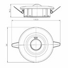 Sensor De Presença Margirius Standard Mpt-40ef De Embutir Tet