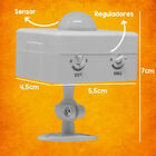 Sensor De Presença Movimento Iluminação Infravermelho Ip20 Hs