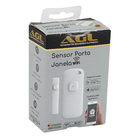 Sensor de Presença Porta e Janela Branco Retangular AGL