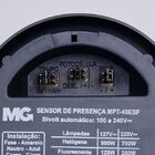 Sensor De Presença Teto Embutir/sobrepor Preto Mpt-40esf Marg
