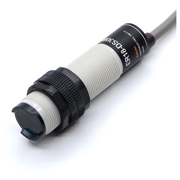 Sensor Fot. Difuso M18 Er18m-ds30b1 Na Pnp 10-30vdc Cabo 2m 4