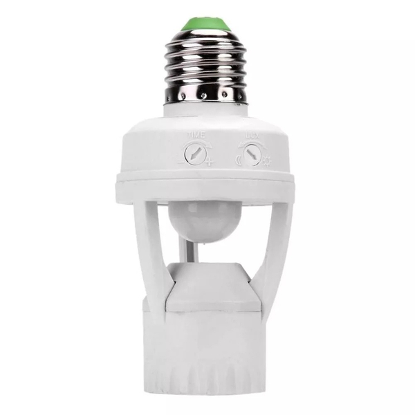 Sensor Presença Fotocélula Para Lâmpada Timer Soquete E27