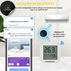 Sensor Temperatura E Umidade Zigbee Display Lcd Novadigital