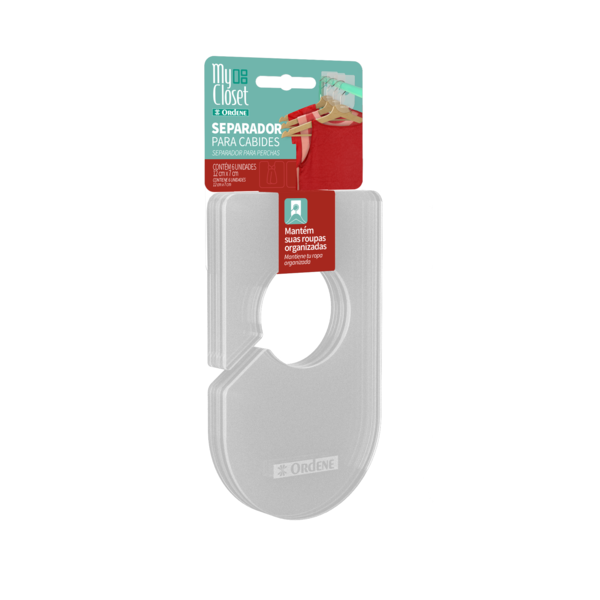 Separador Plástico Para Cabides OR62810 Ordene