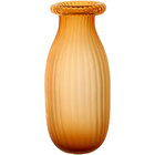 Serena Garrafa Decorativa 36x16x16cm Vidro Âmbar