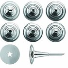 Seringa Decoradora Com 5 Bicos Inox Ibili