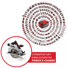 Serra Circular a Bateria Einhell 18V 190mm Brushless TP-CS 18/1900 para Madeira
