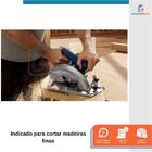 Serra Circular Com Vídea Para Madeira 7.1/4" x 16mm x 24 Dent