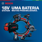 Serra Circular de Mesa Bosch a Bateria 216mm 4000 Rpm GTS 18V-216