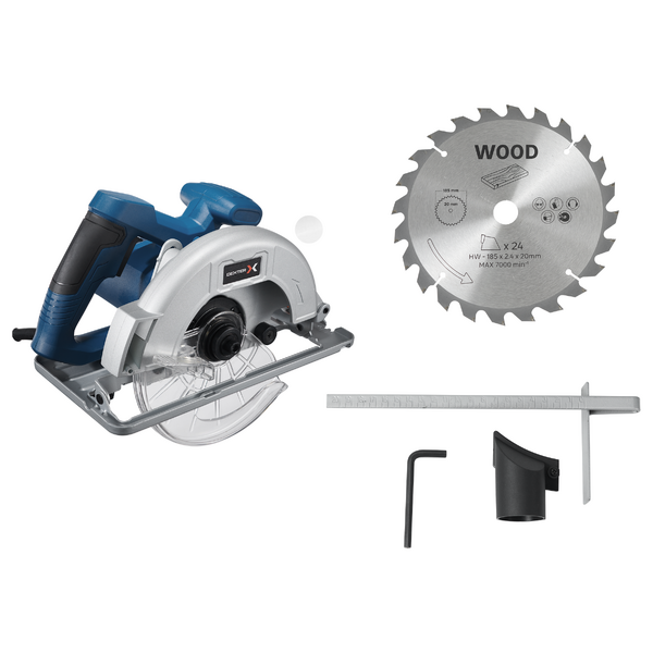 Serra Circular Dexter 220V 1300W Elétrica 185mm para Madeira