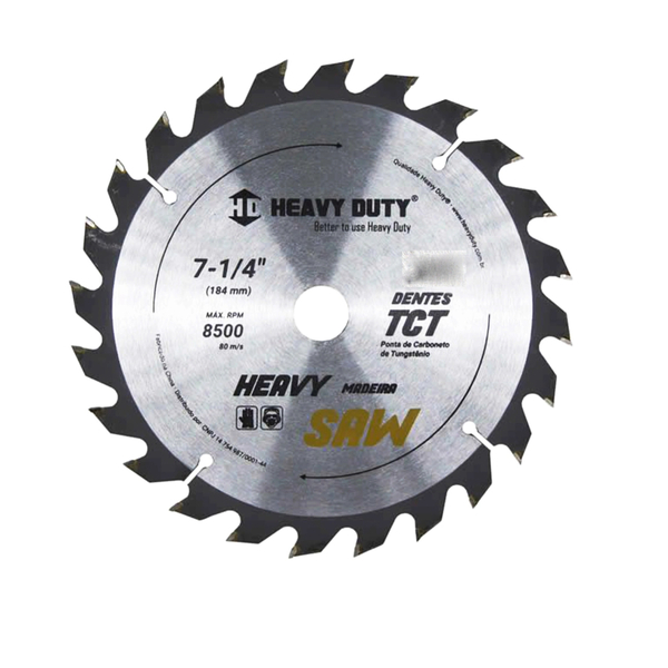 Serra Circular Vídea Para Madeira 7.1/4" X 36 Dentes H Duty