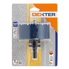 Serra Copo Bi-Metal para Metal Madeira Plástico e Drywall com Haste 100mm 1 Peça Dexter