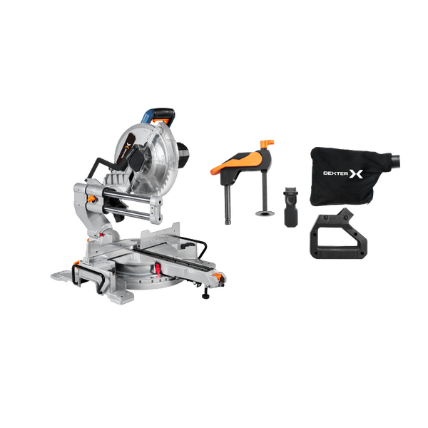 Serra de Esquadria Dexter 60Hz 127V (110V) 2000W 10" para Madeira, Plástico e Alumínio